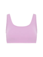 Genç -  Çift Taraflı Crop Top - Lilac